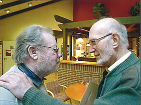 Uwe Dulz und Uwe Heise, zwei Gründungsmitglieder der Schutzstation Wattenmeer