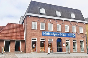 Das Nationalpark-Haus in Husum mit einer Ausstellung zum Thema Wattenmeer 